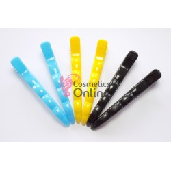 Clesti pentru coafor colorati AGM01, set de 12 bucati